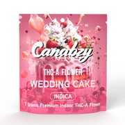 Canabzy THC-A Flower  –  7 Grams –  Wedding Cake