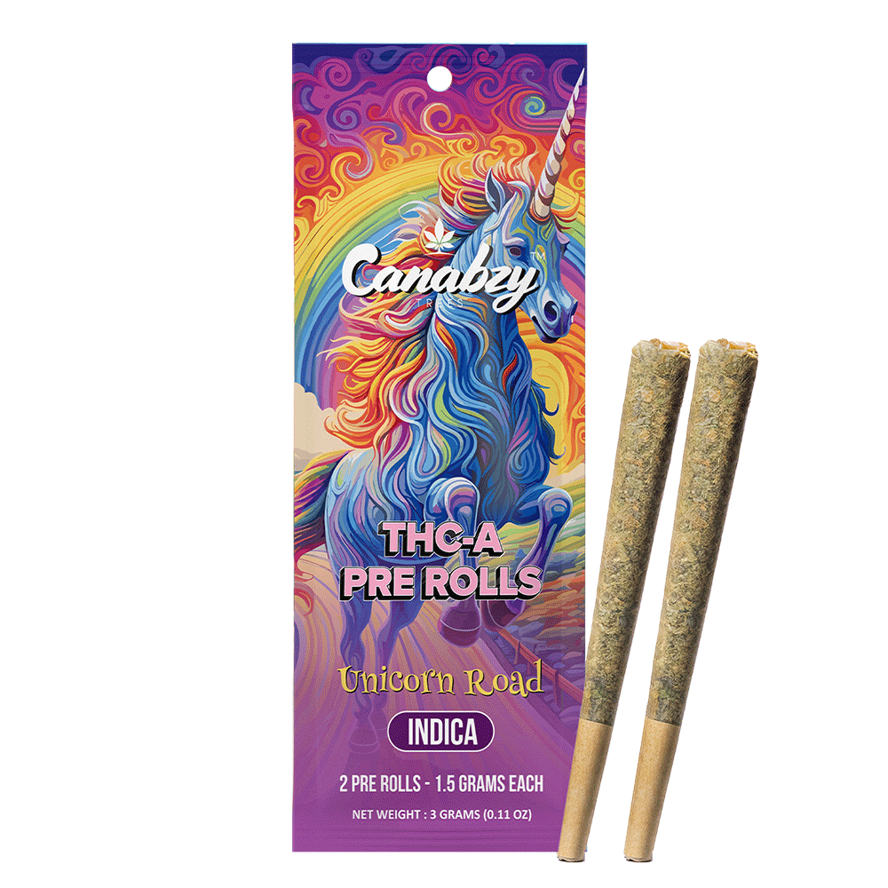 Canabzy Preroll 2ct - Unicorn Road