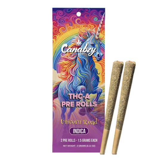 Canabzy Preroll 2ct - Unicorn Road