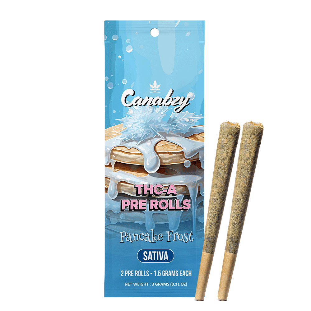 Canabzy Preroll 2ct - Pancake Frost