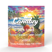 Canabzy THC-A Flower  –  7 Grams –  Sunset Sherb x Tropical Cookies