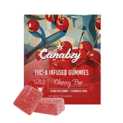 Canabzy THC-A Infused Gummies 500mg 2ct - Cherry Pop