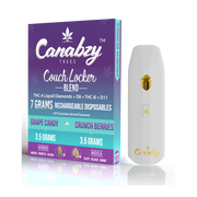 Canabzy Disposable – Couch Locker Blend – Grape Candy + Crunch Berries