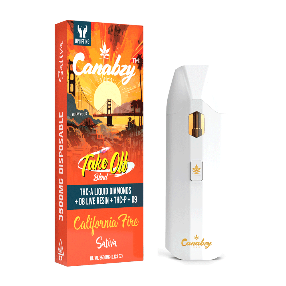 Canabzy Disposable - Take Off Blend - California Fire