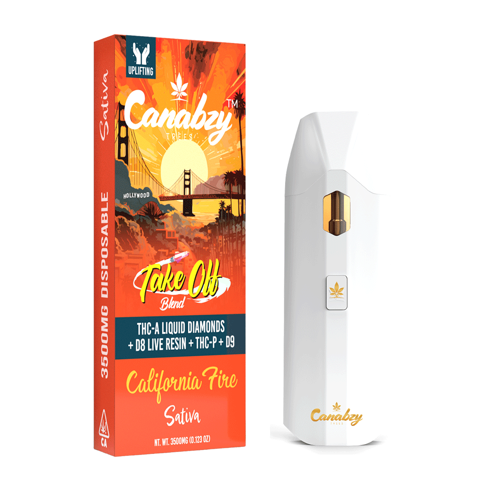 Canabzy Disposable - Take Off Blend - California Fire Canabzy Disposable - Take Off Blend - California Fire