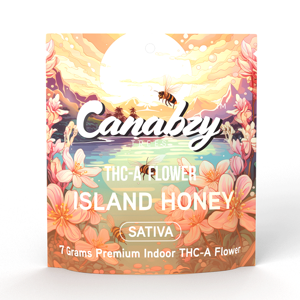 Canabzy THC-A Flower – 7 Grams – Island Honey