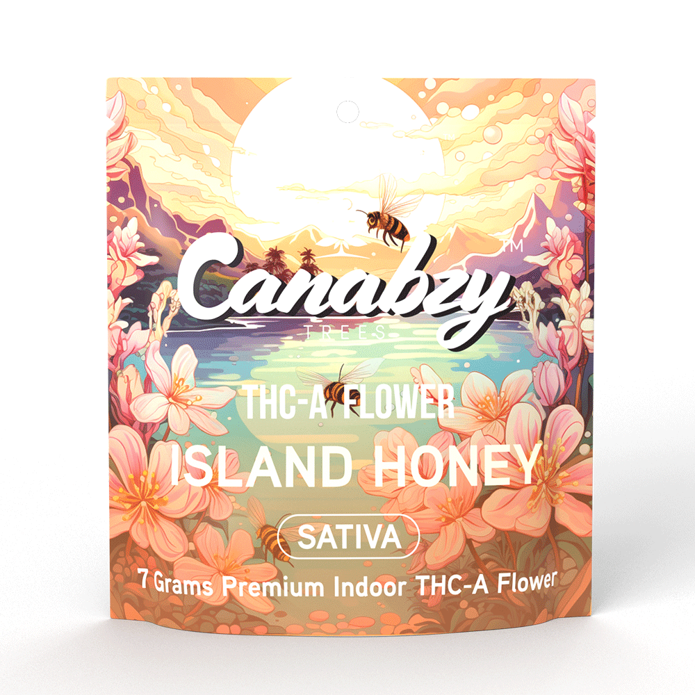 Canabzy THC-A Flower  –  7 Grams –  Island Honey