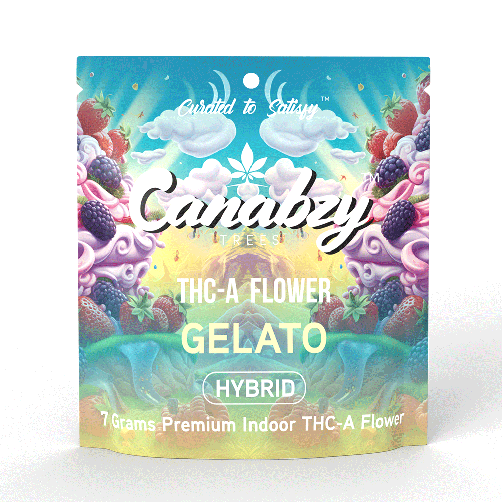 Canabzy THC-A Flower  –  7 Grams –  Gelato