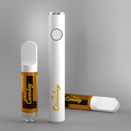 Canabzy Cartridge Couch Locker Blend w/ FREE Battery - Strawberry Shortcake x Banana Pudding