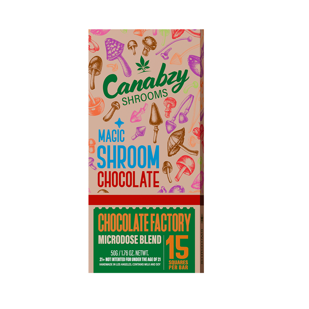 Canabzy Chocolate Magic Shroom 50g - Chocolate Factory