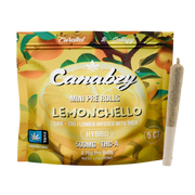 Canabzy Mini Pre Rolls  – 500mg – Lemonchello