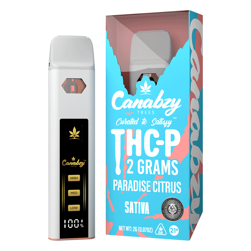 Canabzy THC-P Disposable 2gm - Paradise Citrus Canabzy THC-P Disposable 2gm - Paradise Citrus