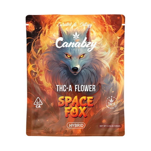 Canabzy THC-A Flower   –  3.5 Grams –  Space Fox