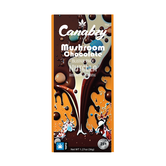 Canabzy Chocolate Amanita 1000mg – Nutella