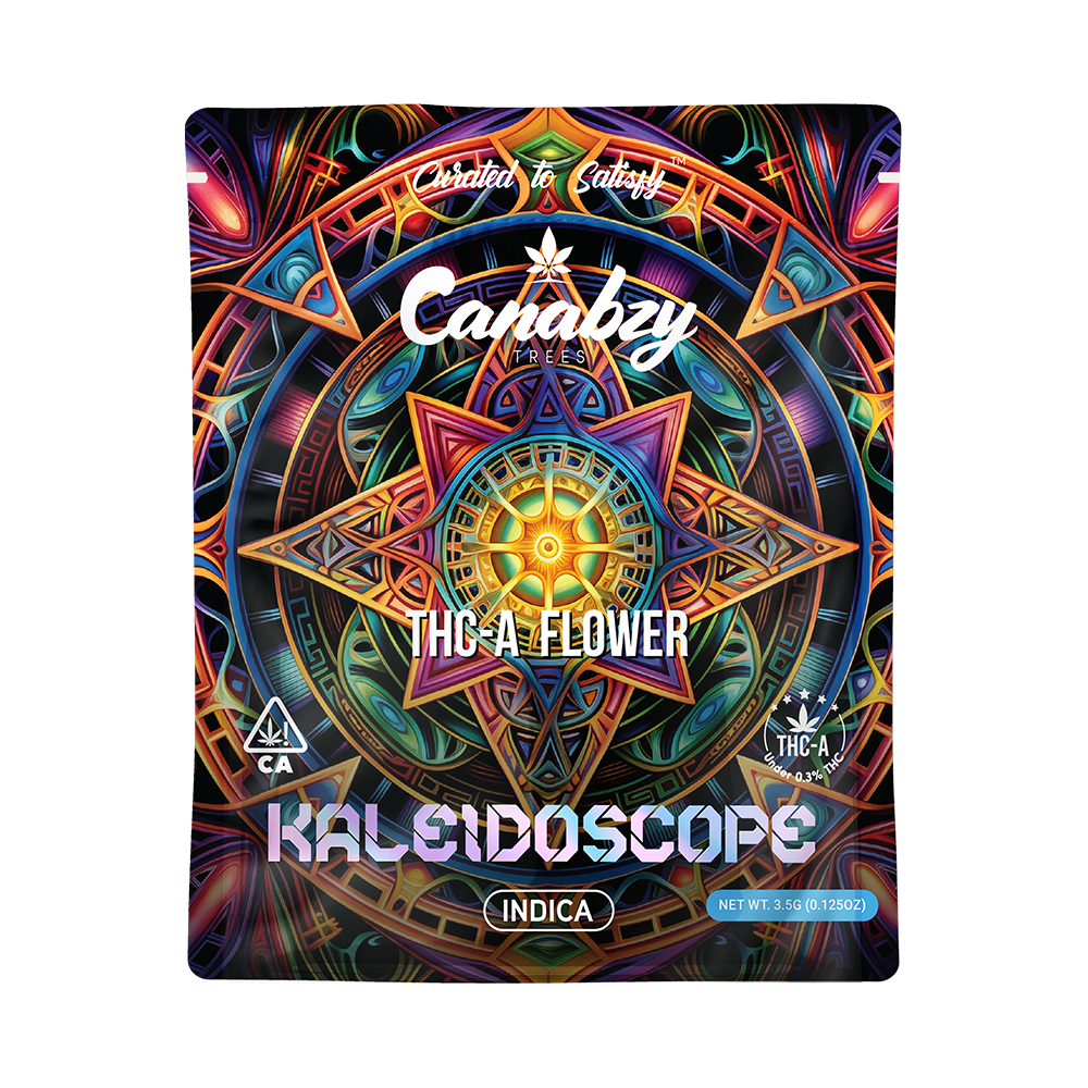 Canabzy THC-A Flower   –  3.5 Grams –  Kaleidoscope