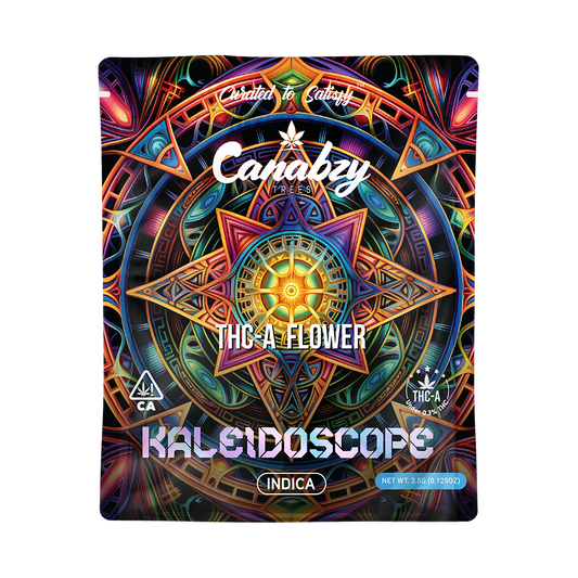 Canabzy THC-A Flower   –  3.5 Grams –  Kaleidoscope