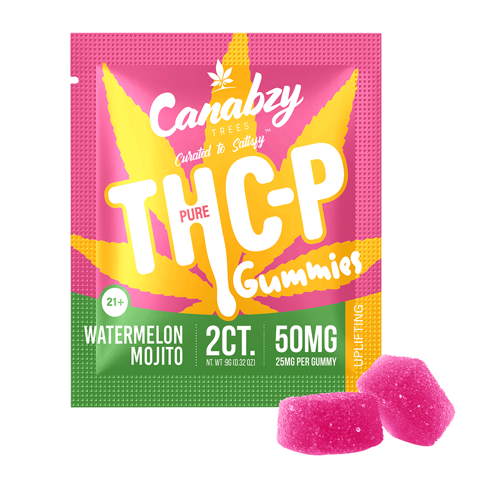 Canabzy THC-P Pure Gummies 50mg - Watermelon Mojito