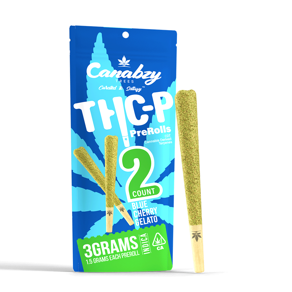 Canabzy THC-P Preroll 3G 2ct  - Blue Cherry Gelato