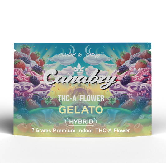 Canabzy THC-A Flower  –  7 Grams – Gelato