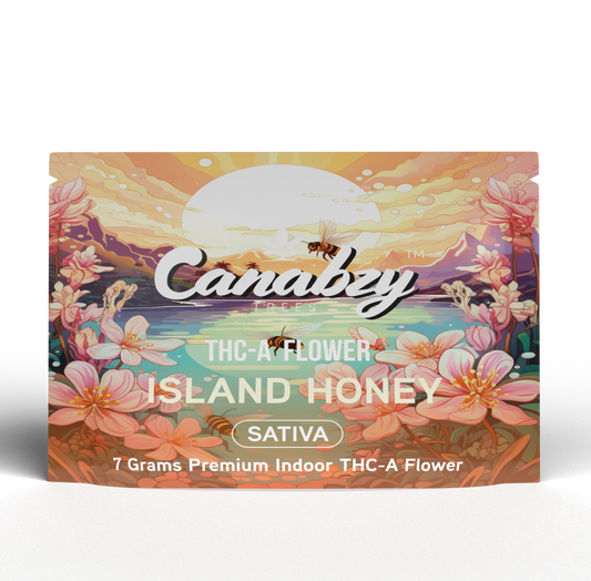 Canabzy THC-A Flower  –  7 Grams –  Island Honey